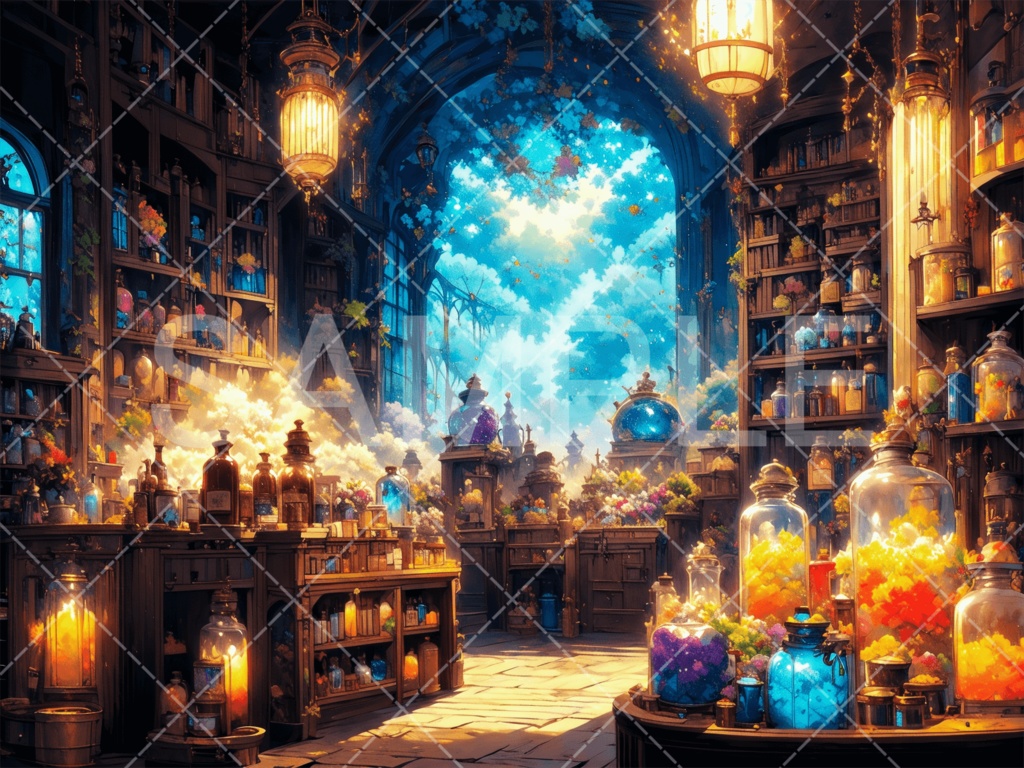 【背景素材】店3種［142］