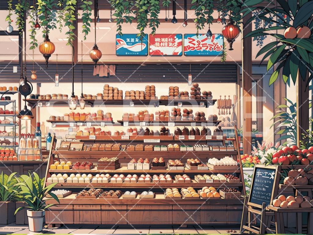【背景素材】店3種［144］