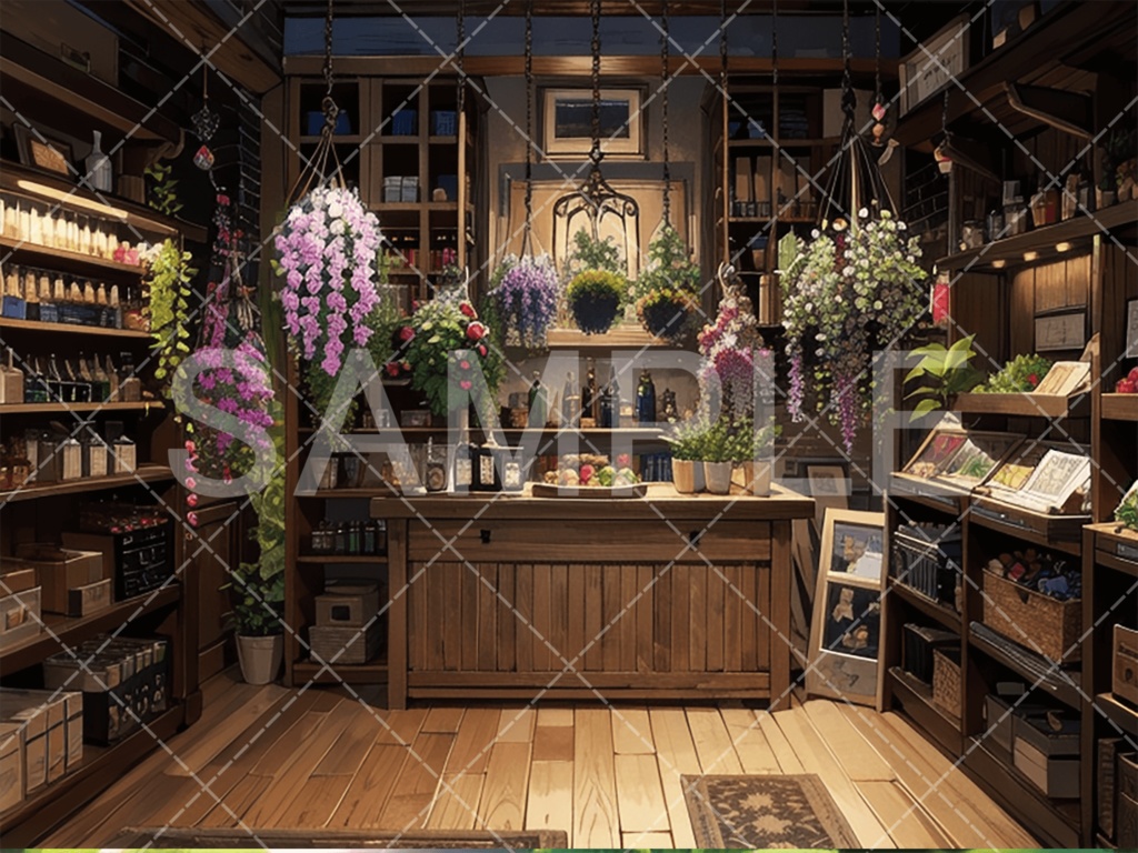【背景素材】店3種［147］