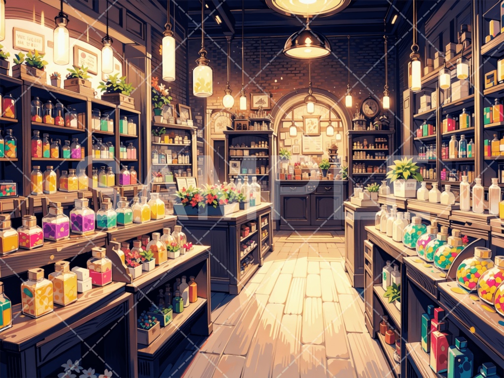 【背景素材】店3種［155］