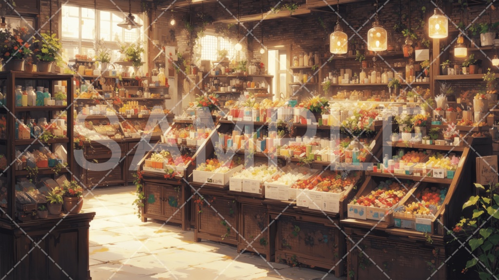 【背景素材】店3種［159］