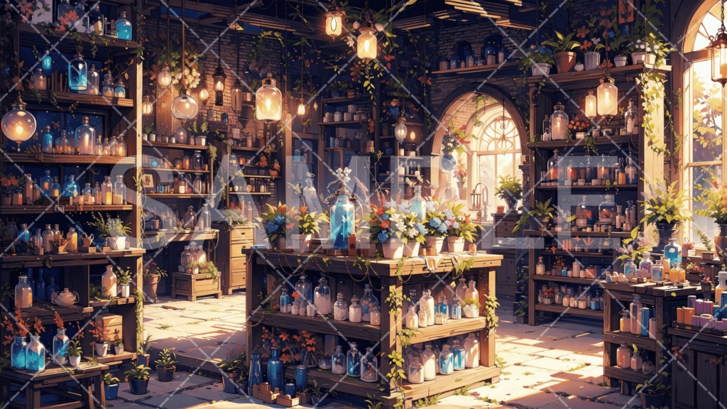 【背景素材】店3種［161］