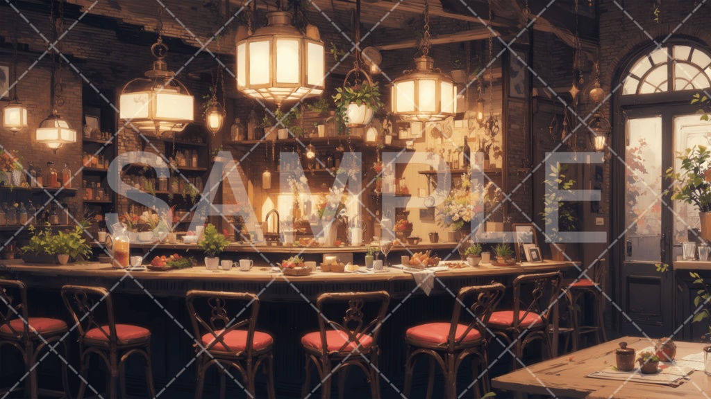 【背景素材】店3種［162］