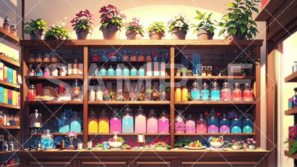 【背景素材】店3種［164］