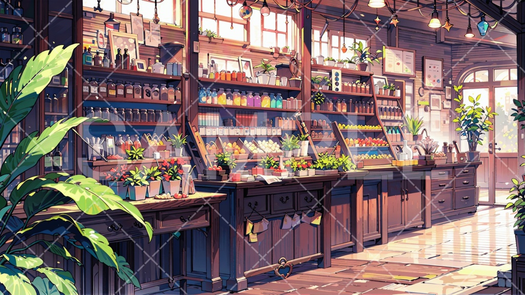 【背景素材】店3種［167］