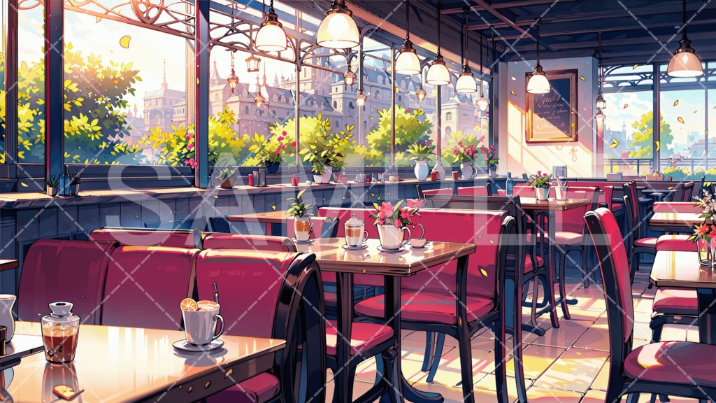 【背景素材】店3種［168］