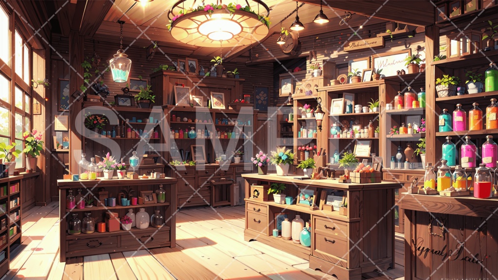 【背景素材】店3種［173］