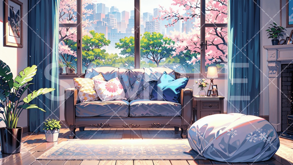 【背景素材】室内・屋内3種（ファンタジー系）［205］