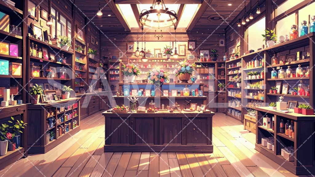 【背景素材】店3種［177］