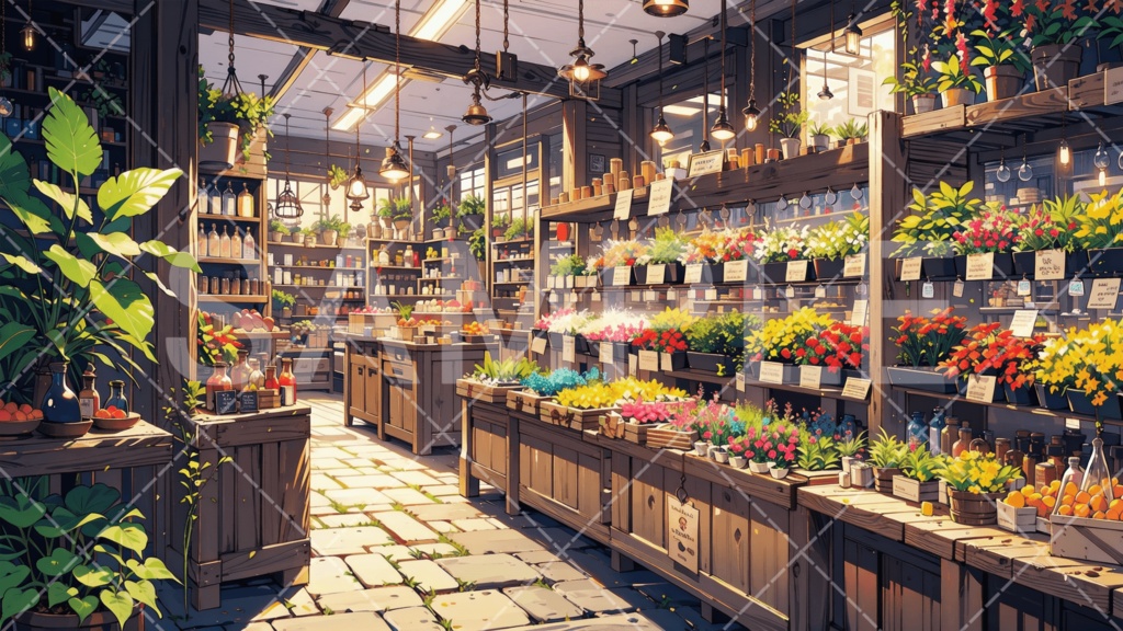 【背景素材】店3種［185］