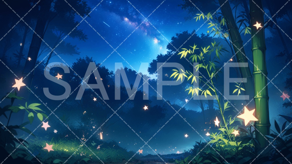 【背景素材】七夕3種［001］