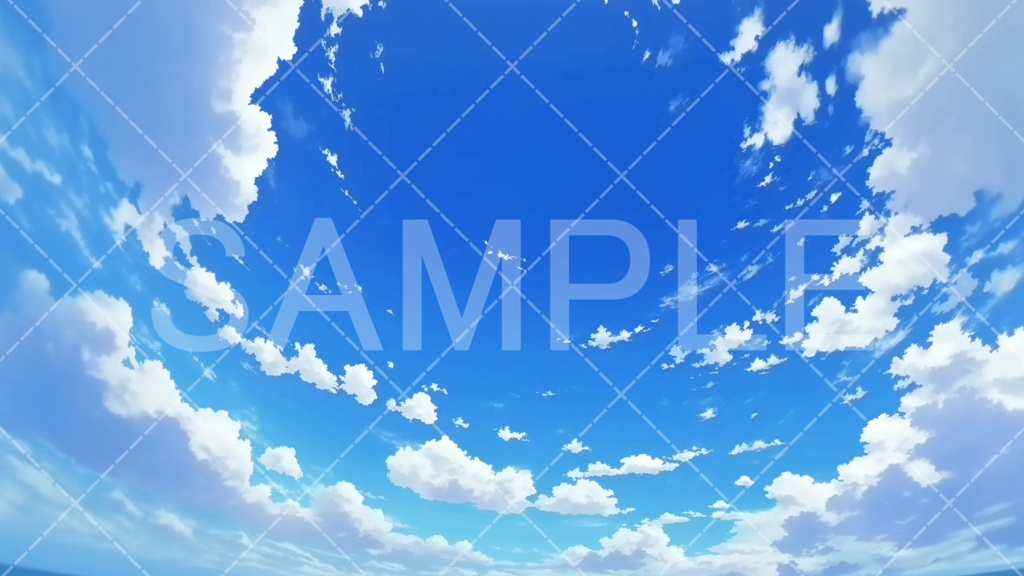 【背景素材】空3種［008］