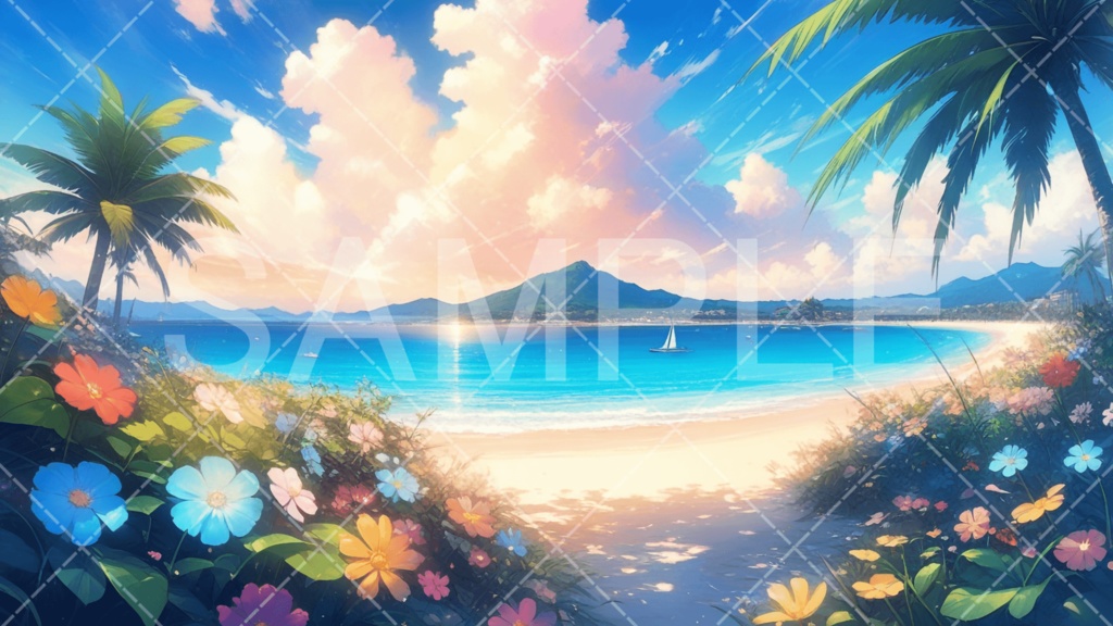 【背景素材】海・海辺3種［061］