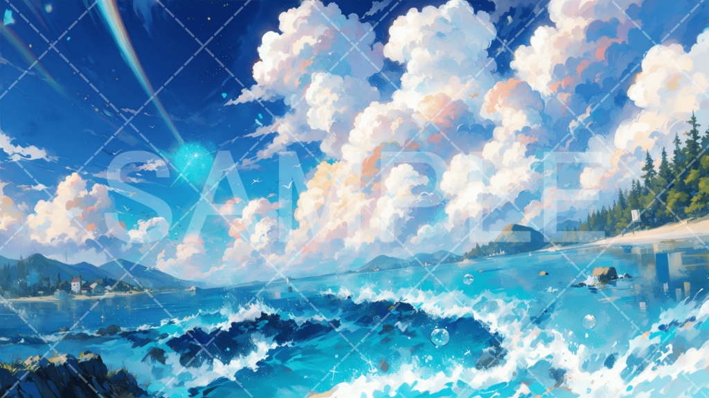 【総集編】海・海辺（10セット分：30枚）［006］
