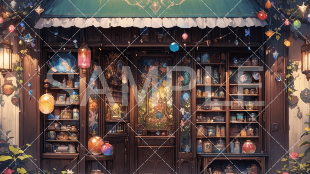 【背景素材】店3種［193］
