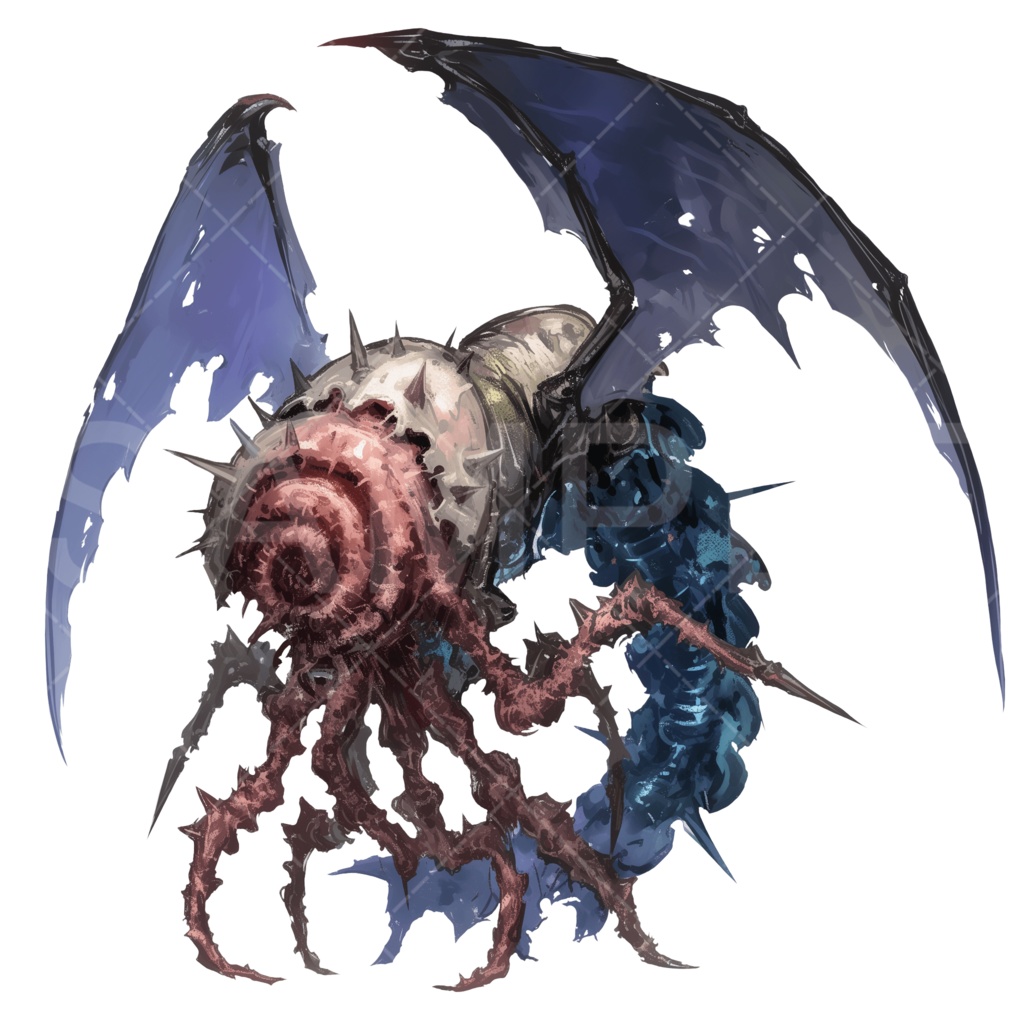 【画像素材】クトゥルフ神話（神話生物：ミ=ゴ）［010］