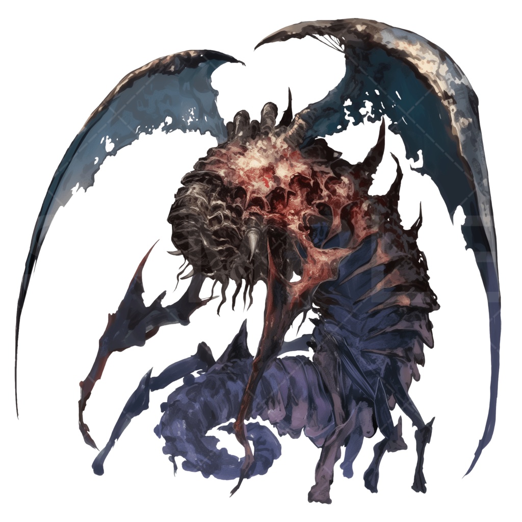 【画像素材】クトゥルフ神話（神話生物：ミ=ゴ）［011］