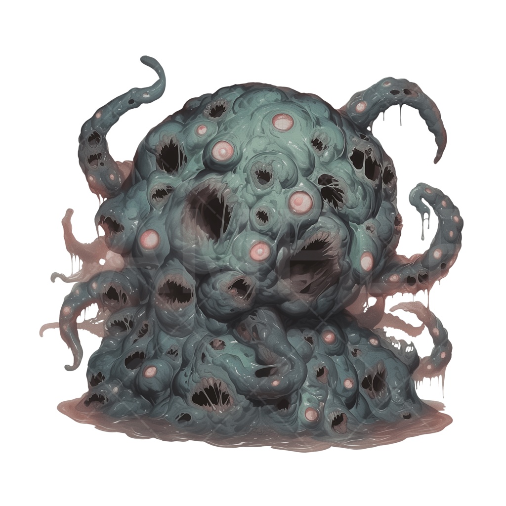 【画像素材】クトゥルフ神話（神話生物：ショゴス）［013］