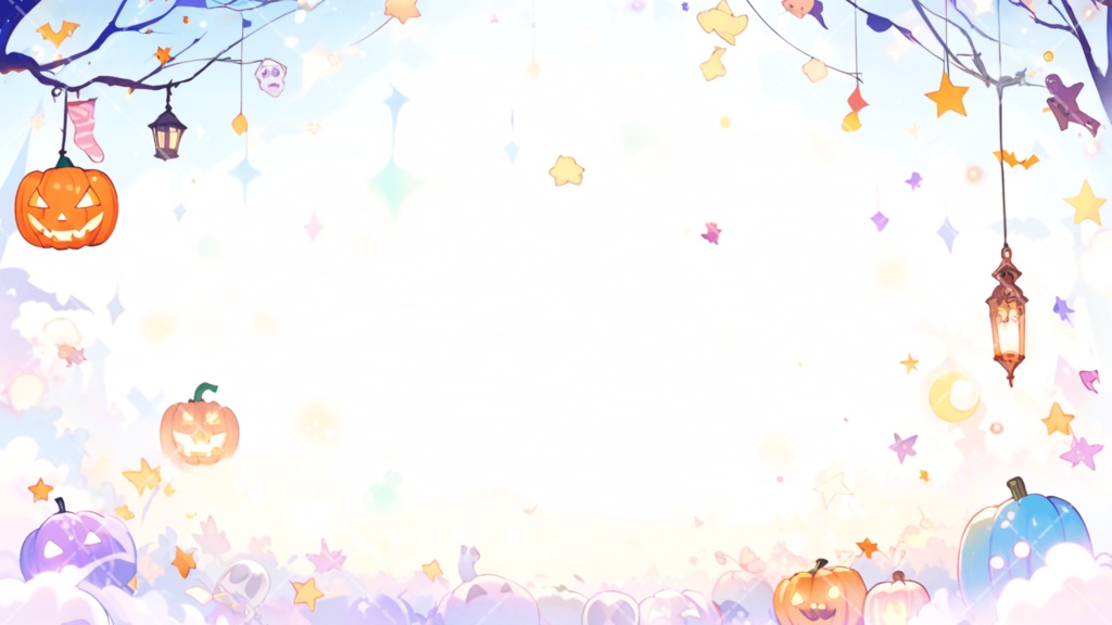 【背景素材】ハロウィン3種［062］