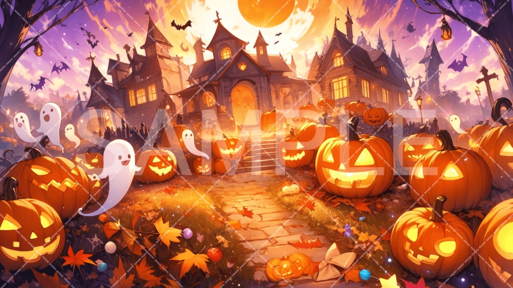 【総集編】ハロウィン（10セット分：30枚）［006］