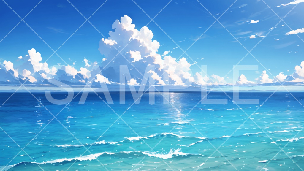 【背景素材】海・海辺3種［067］