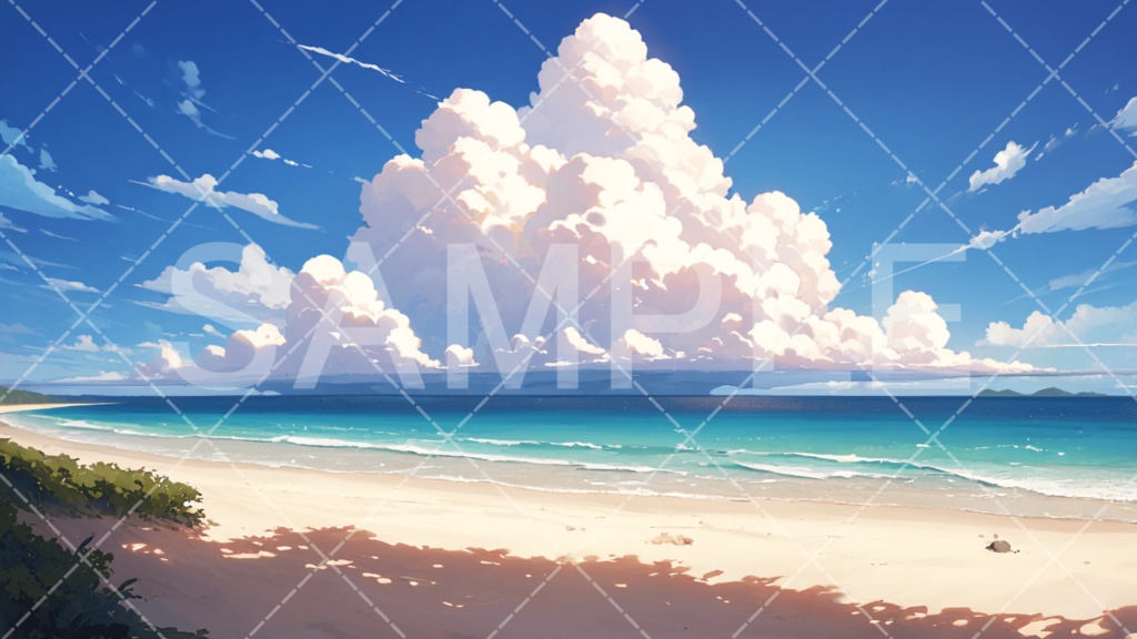 【背景素材】海・海辺3種［068］