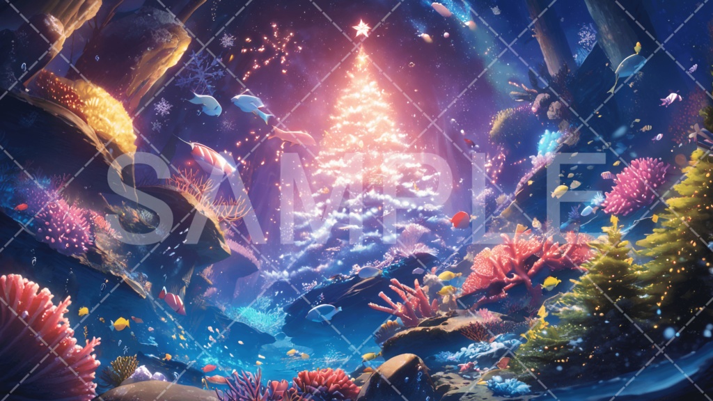 【背景素材】クリスマス3種［045］