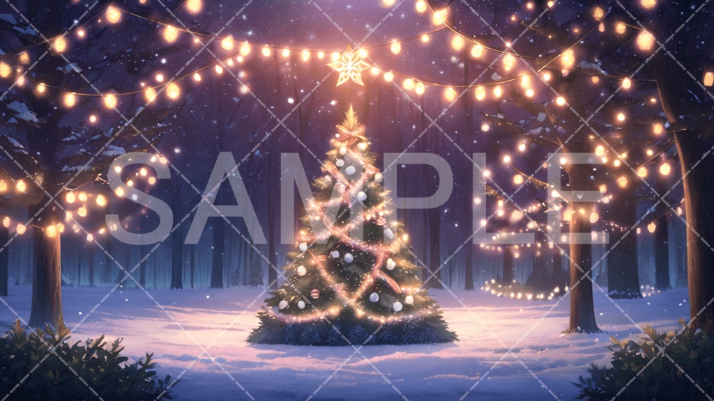 【背景素材】クリスマス3種［049］