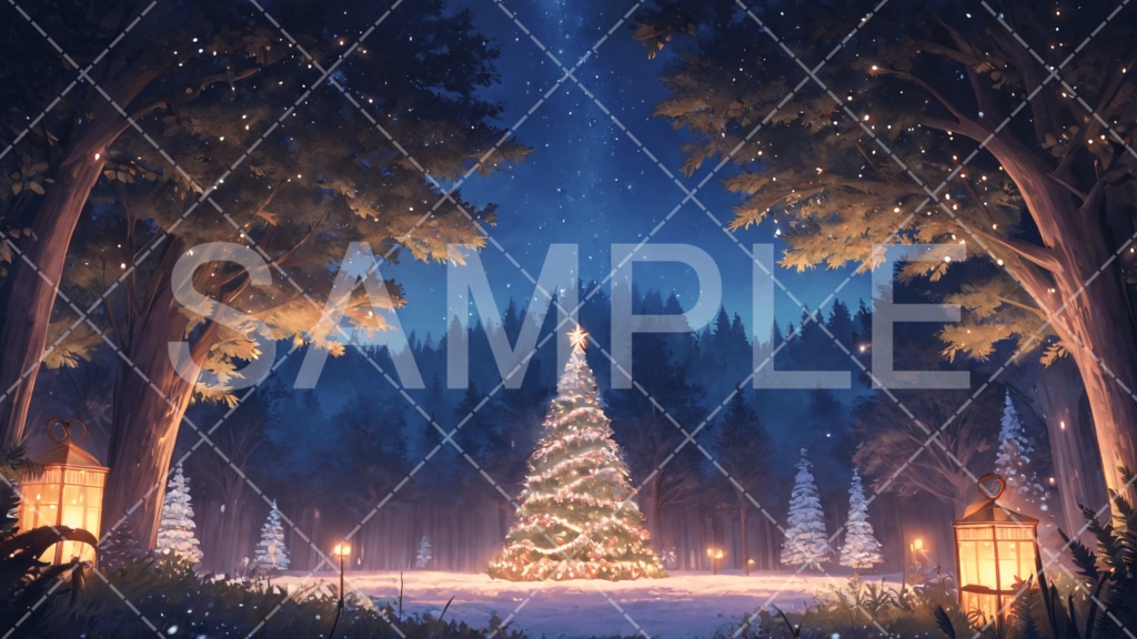 【背景素材】クリスマス3種［050］