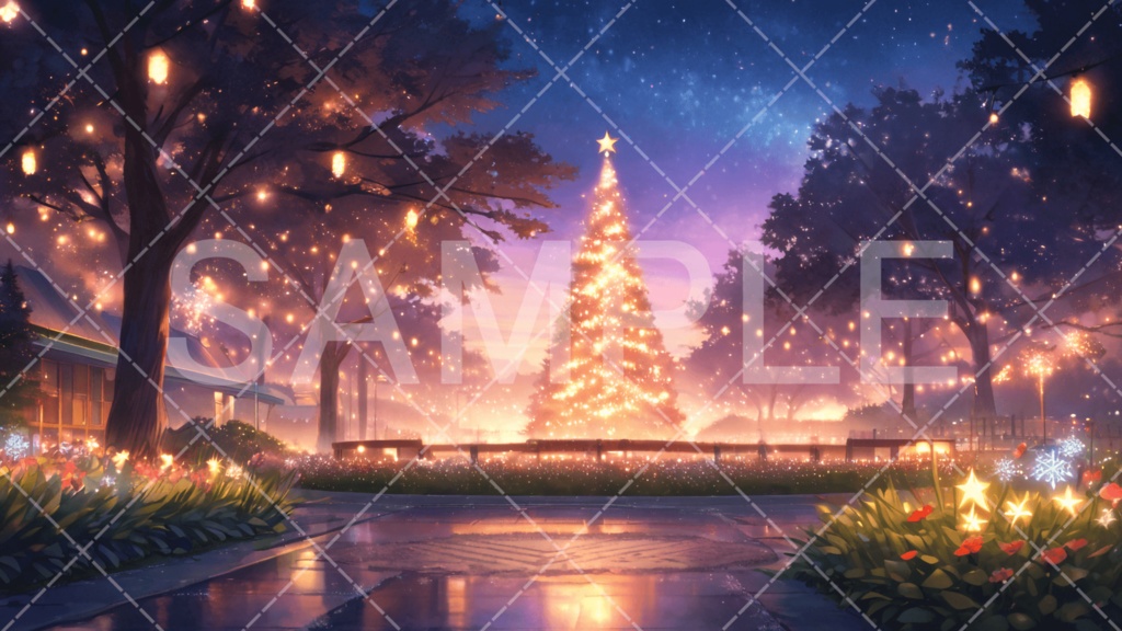 【背景素材】クリスマス3種［058］