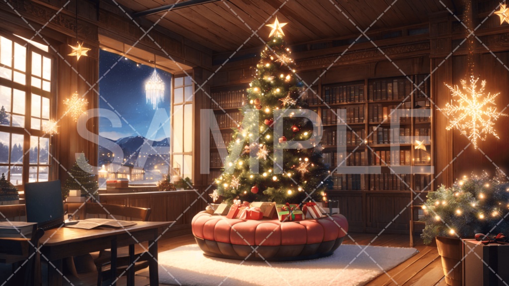 【背景素材】クリスマス3種［060］
