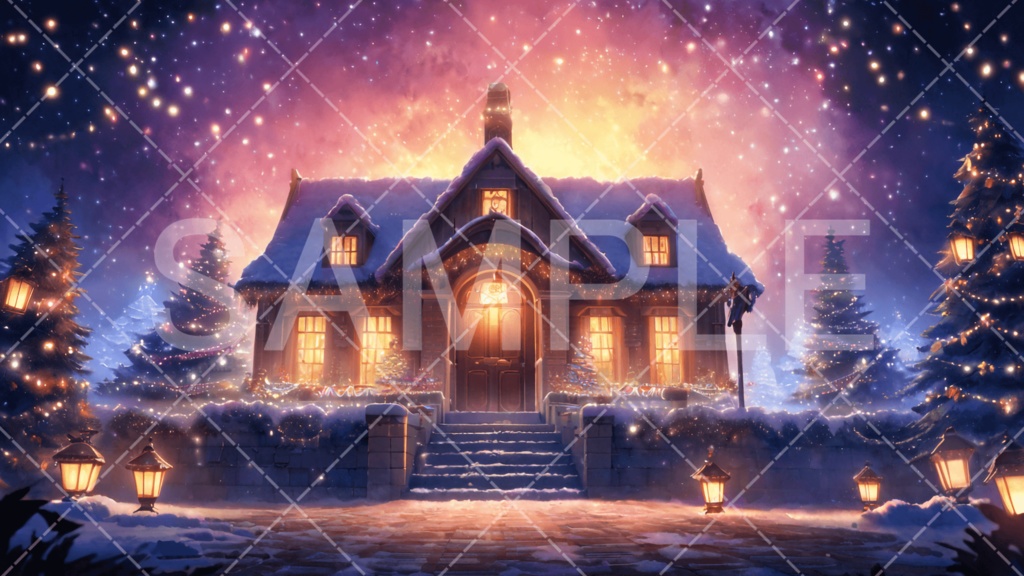 【背景素材】クリスマス3種［063］