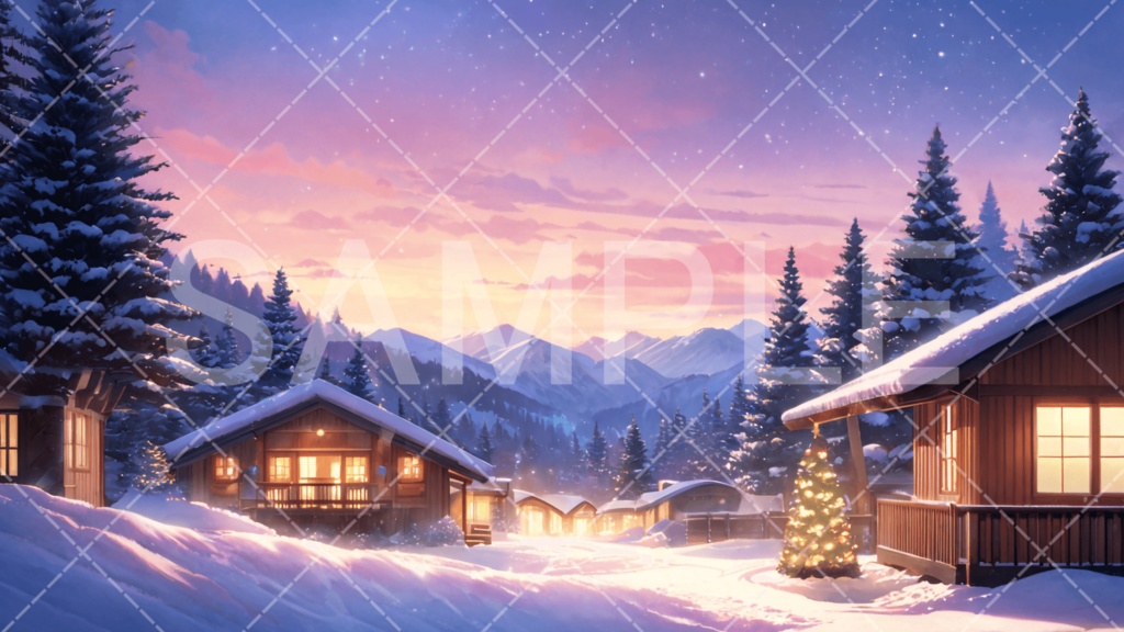 【背景素材】クリスマス3種［067］