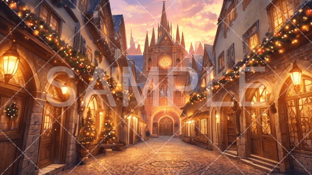 【背景素材】クリスマス3種［076］