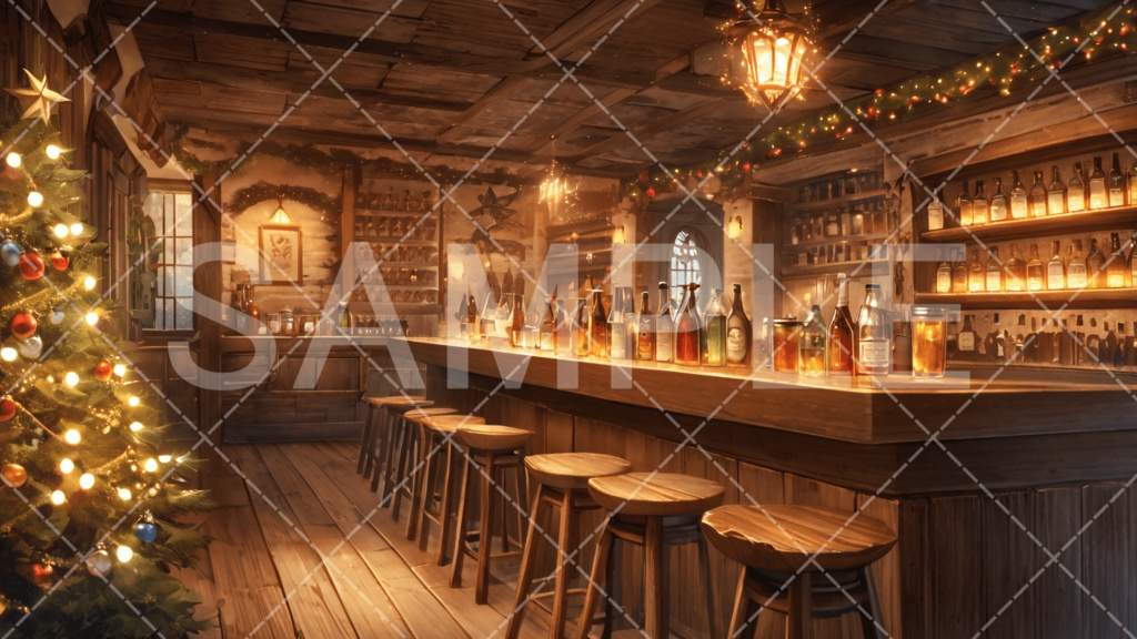 【背景素材】クリスマス3種［077］