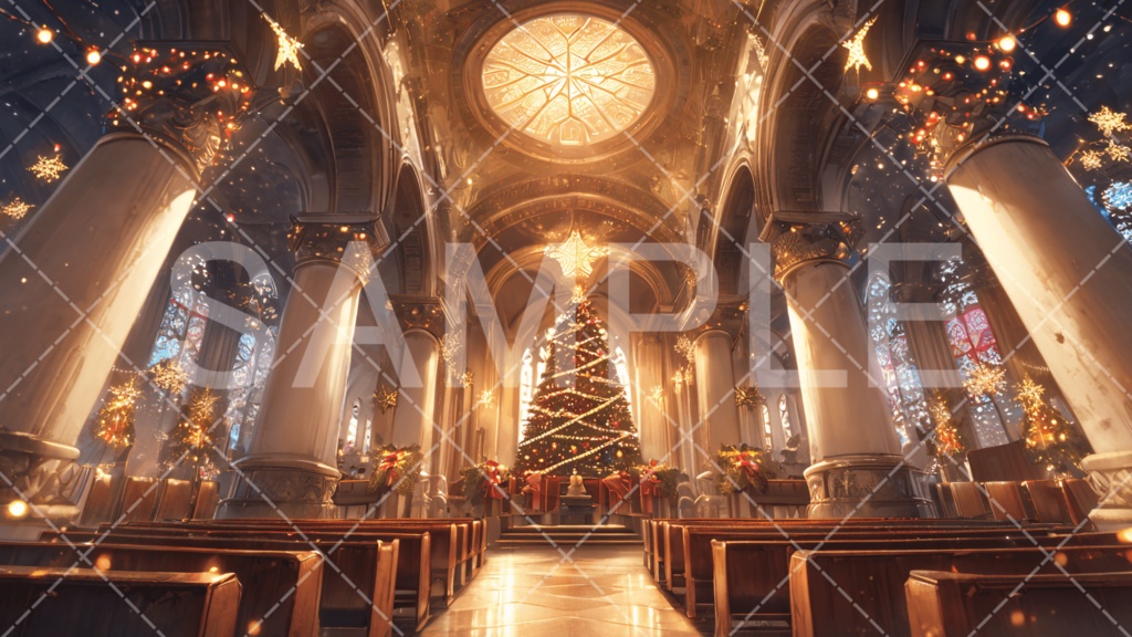 【背景素材】クリスマス3種［081］