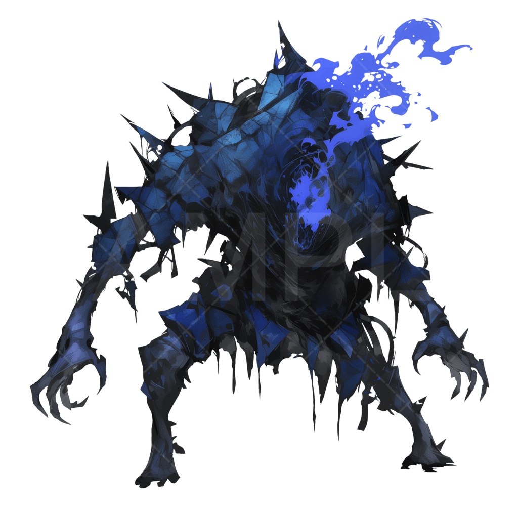 【画像素材】クトゥルフ神話（神話生物：ティンダロスの混血種）［036］
