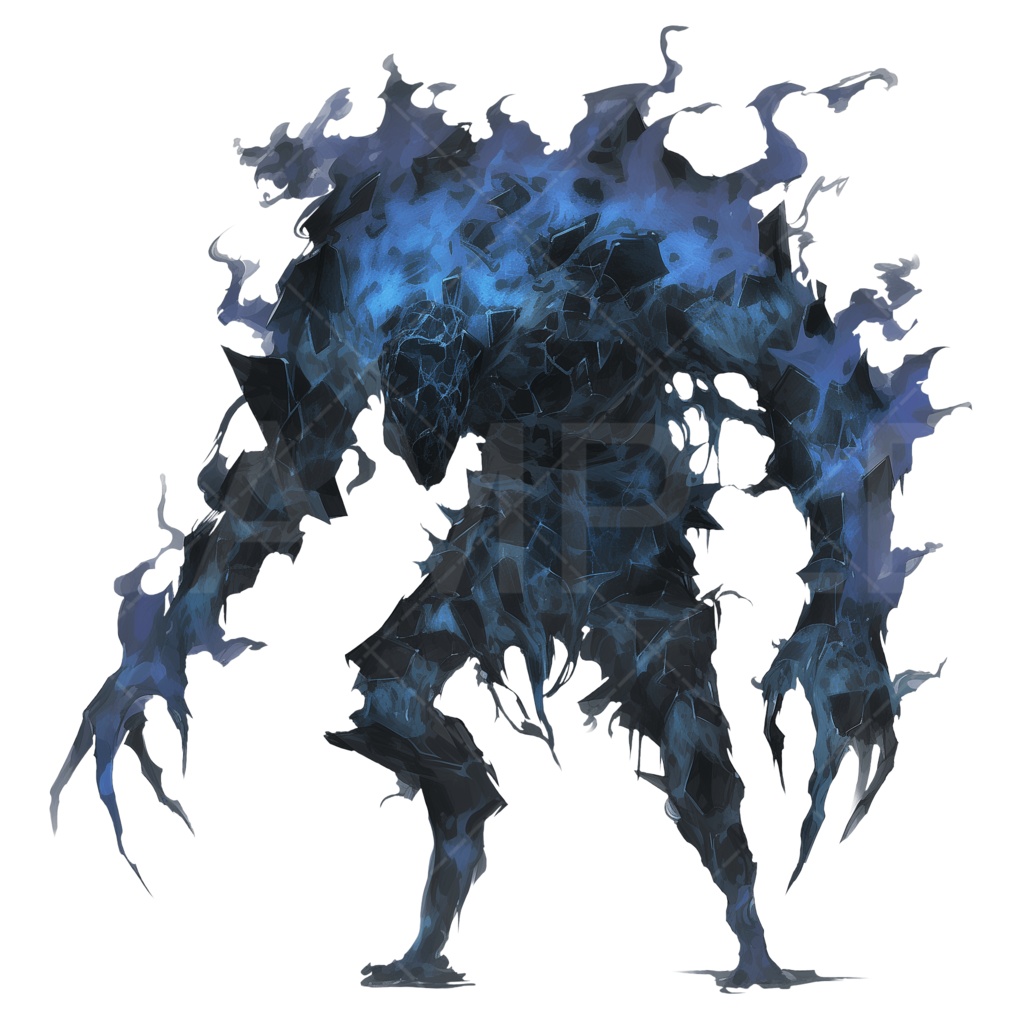 【画像素材】クトゥルフ神話（神話生物：ティンダロスの混血種）［038］