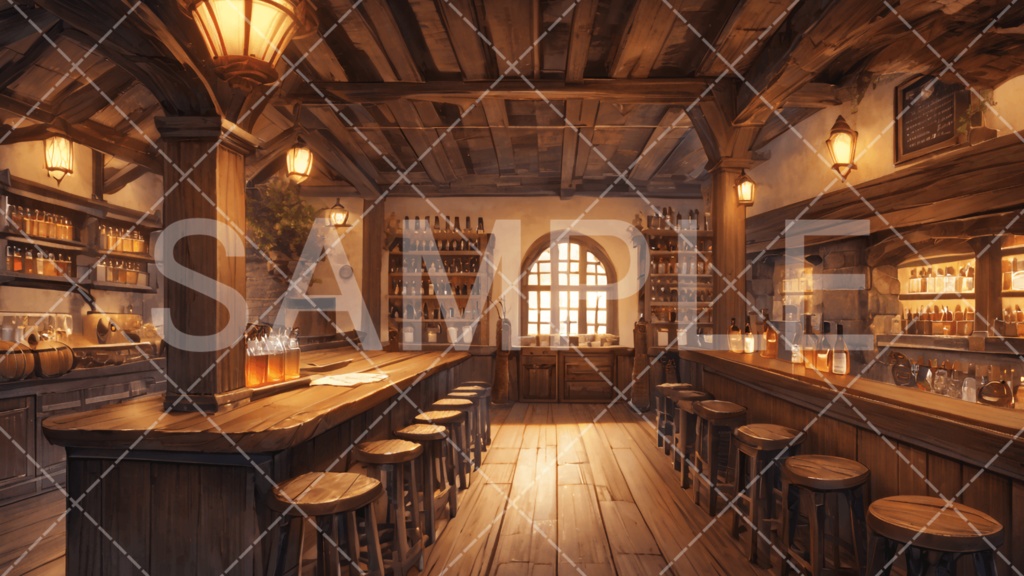 【背景素材】店3種［214］