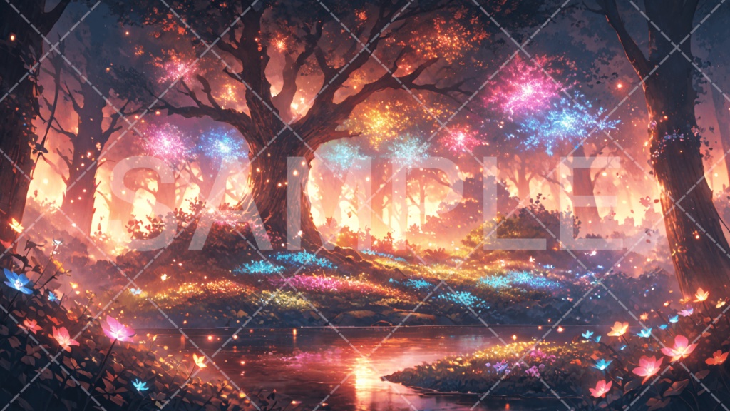 【背景素材】森3種［126］