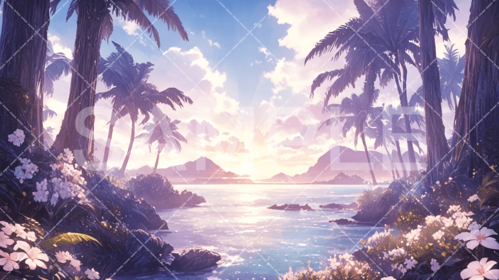 【背景素材】海・海辺3種［070］