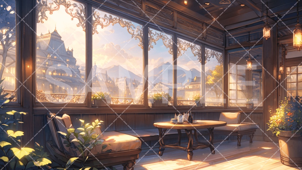 【背景素材】店3種［230］