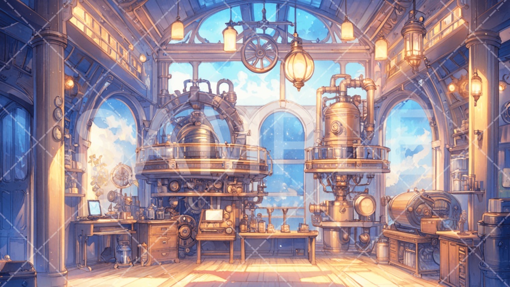 【背景素材】スチームパンク3種［046］