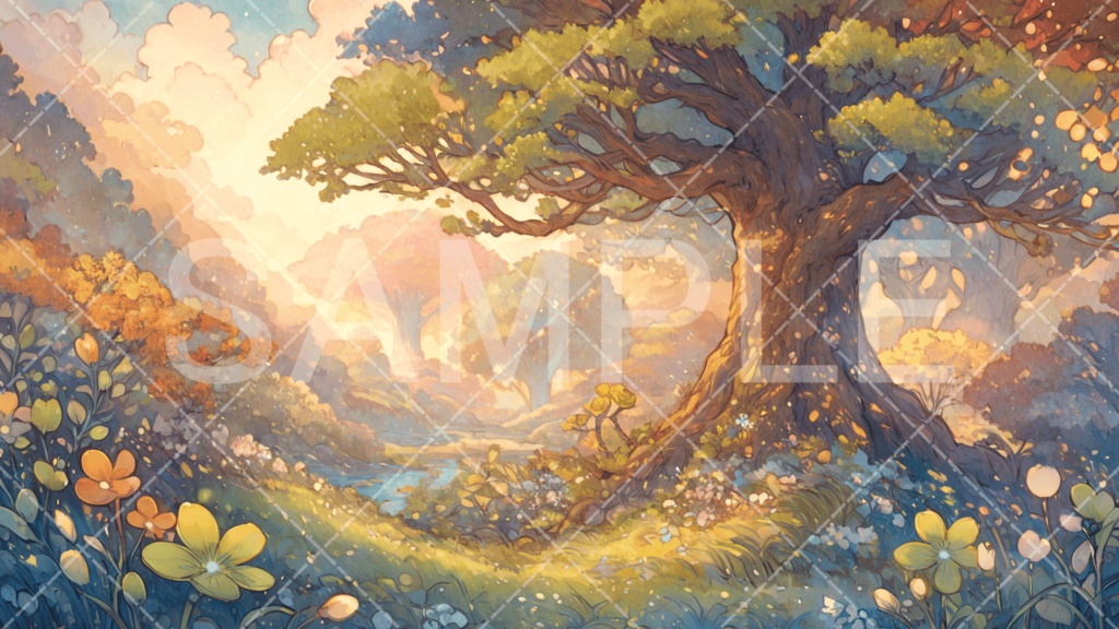 【背景素材】森3種［145］