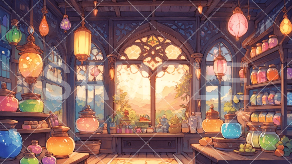 【背景素材】店3種［234］