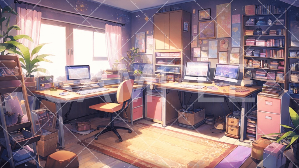 【背景素材】室内・屋内3種［302］