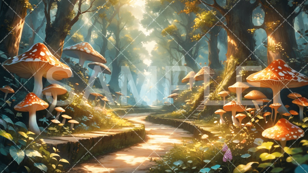 【背景素材】森3種［147］