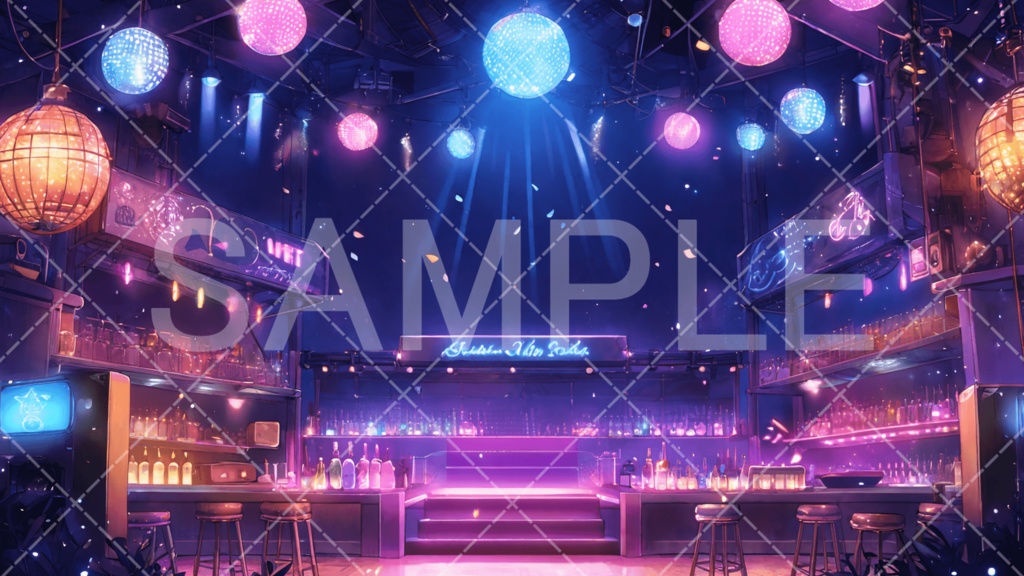 【背景素材】スタジオ・ライブハウス3種［088］