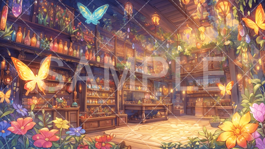 【背景素材】店3種［247］