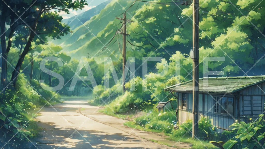 【背景素材】山・山岳3種［031］